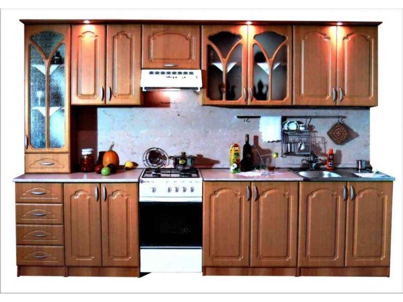 кухня лилия-4 мдф в Нижневартовске