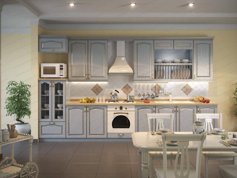 кухня прямая массив в Нижневартовске