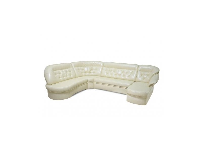 белоснежный угловой диван фаворит в Нижневартовске