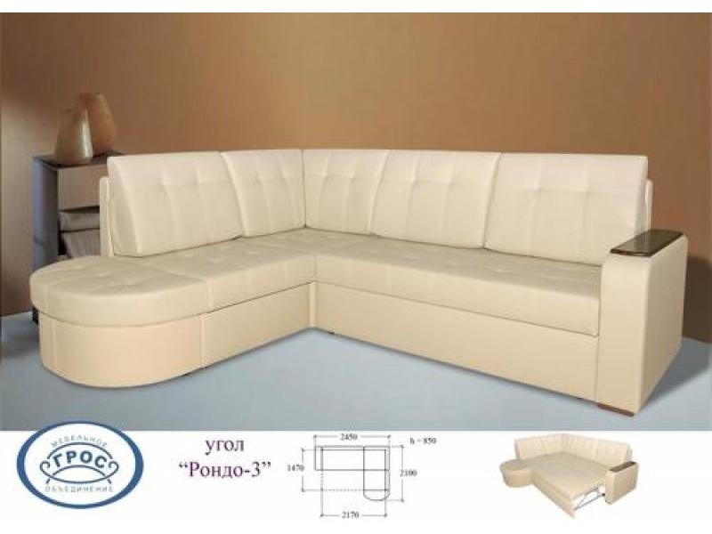 угловой диван рондо 3 в Нижневартовске