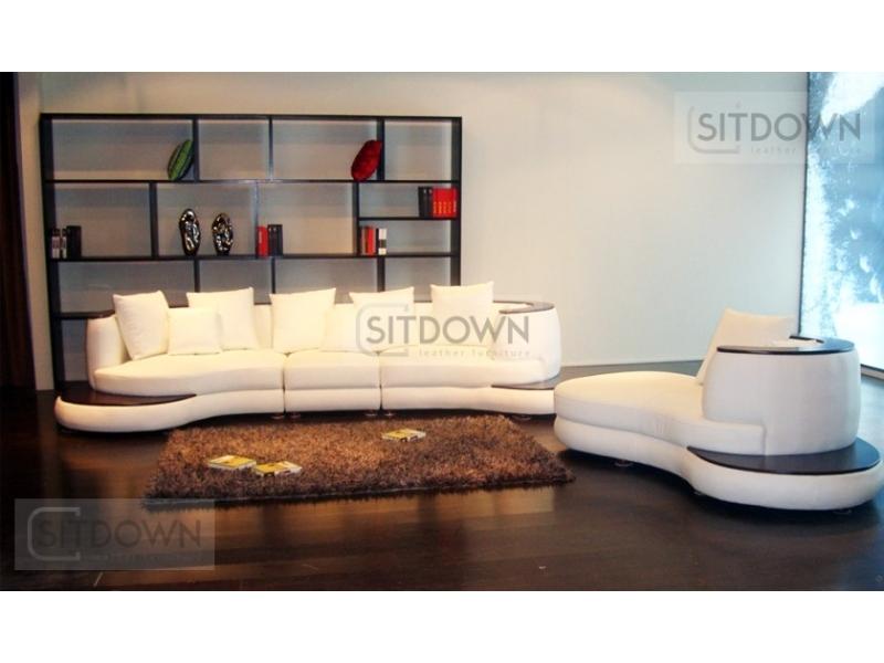 диван со вставками из дерева остров в Нижневартовске