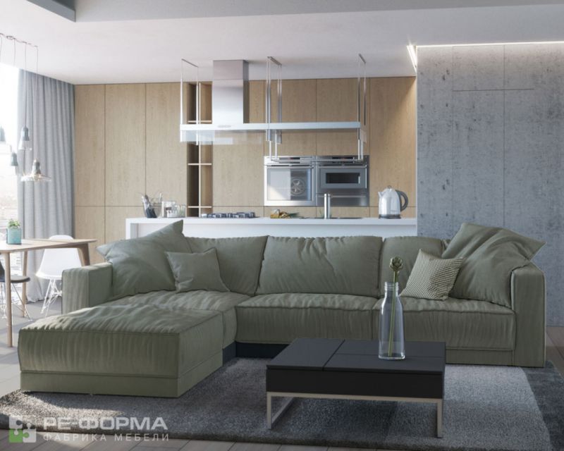 диван с оттоманкой в Нижневартовске