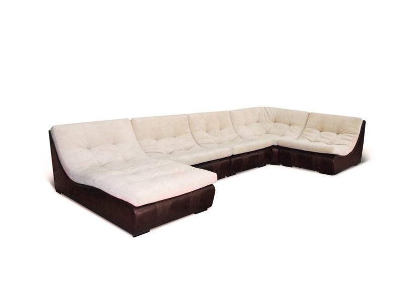 модульный диван без подлокотников «экзотик 4» в Нижневартовске