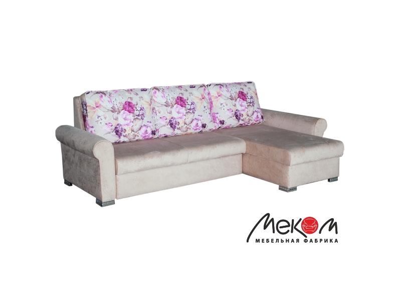 угловой диван с цветами кершоу люкс в Нижневартовске