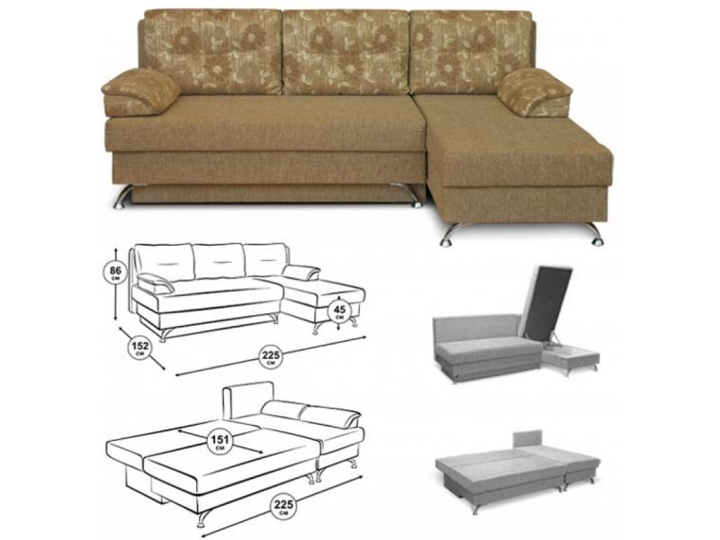 диван угловой лагуна рио в Нижневартовске