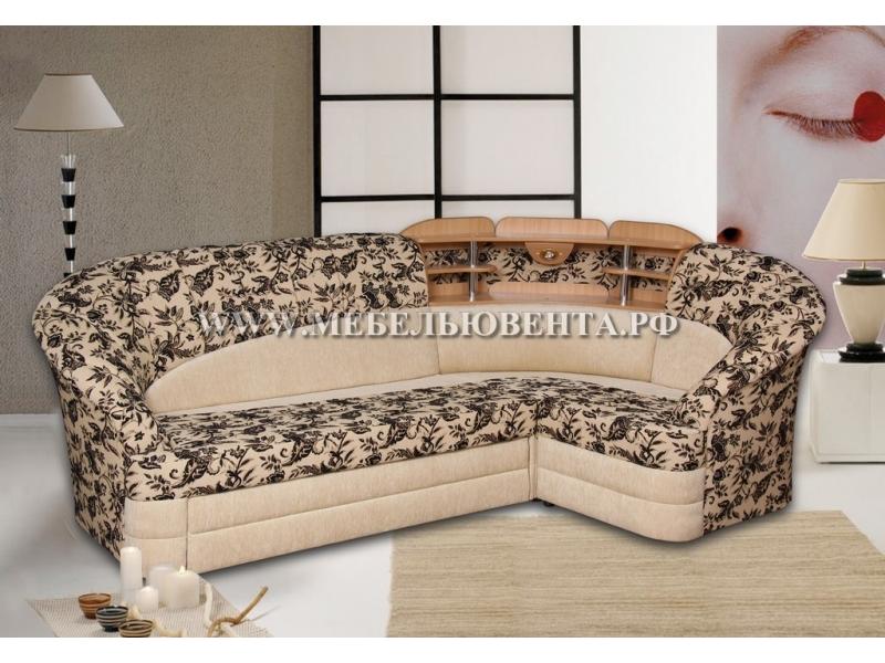 диван угловой адриатика с баром в Нижневартовске