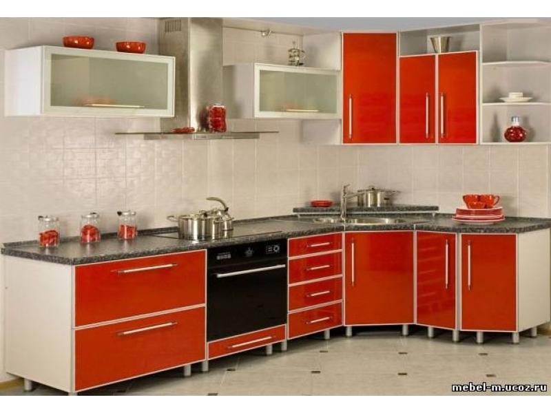 кухня в алюминиевой рамке в Нижневартовске