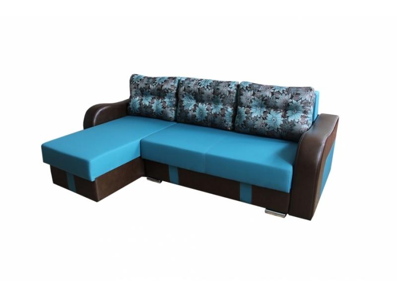 угловой диван блюз 02 с оттоманкой в Нижневартовске