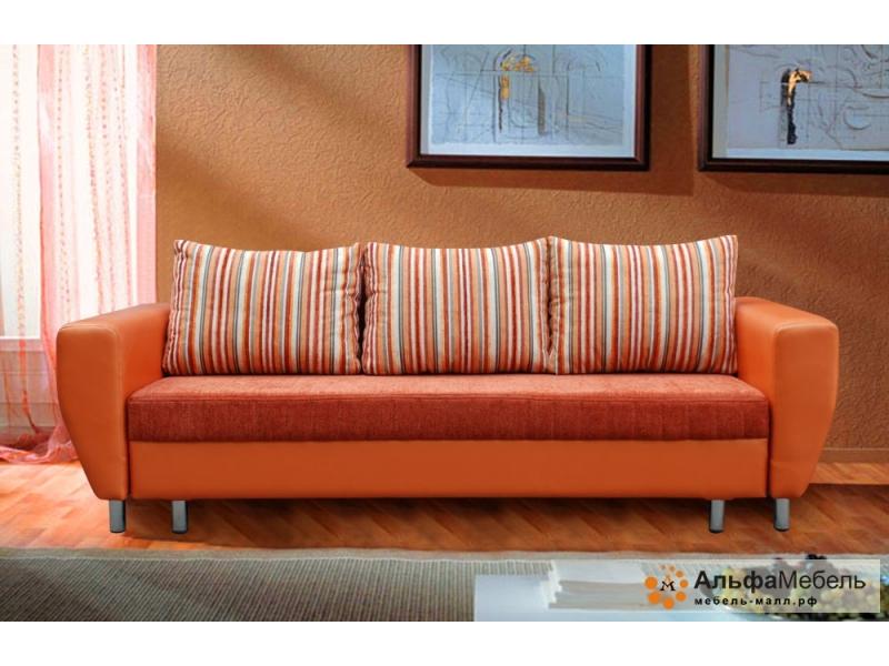 диван прямой альфа 276 еврокнижка в Нижневартовске