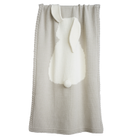 плед розовый зайка малый в Нижневартовске