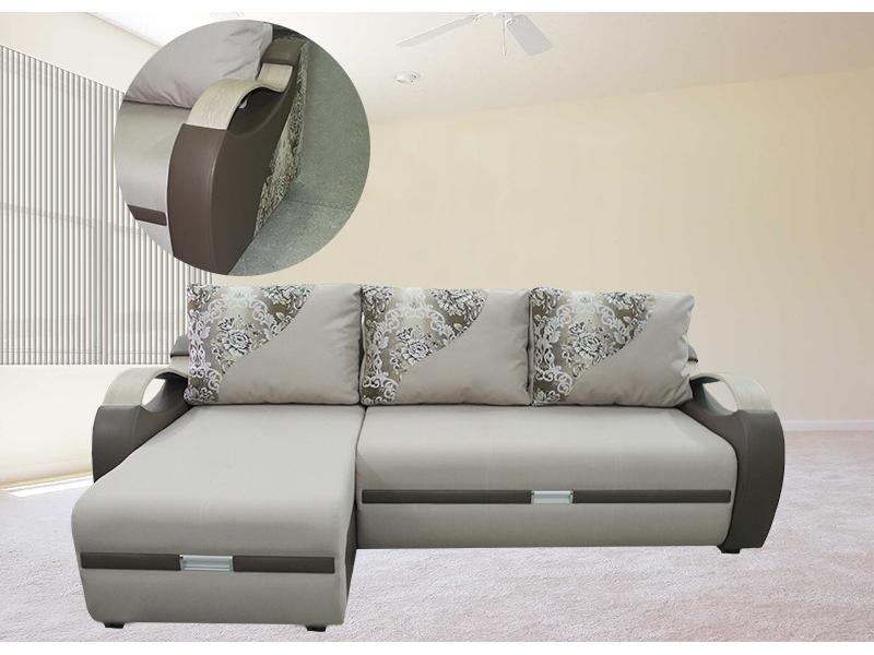 светлый угловой диван элина в Нижневартовске