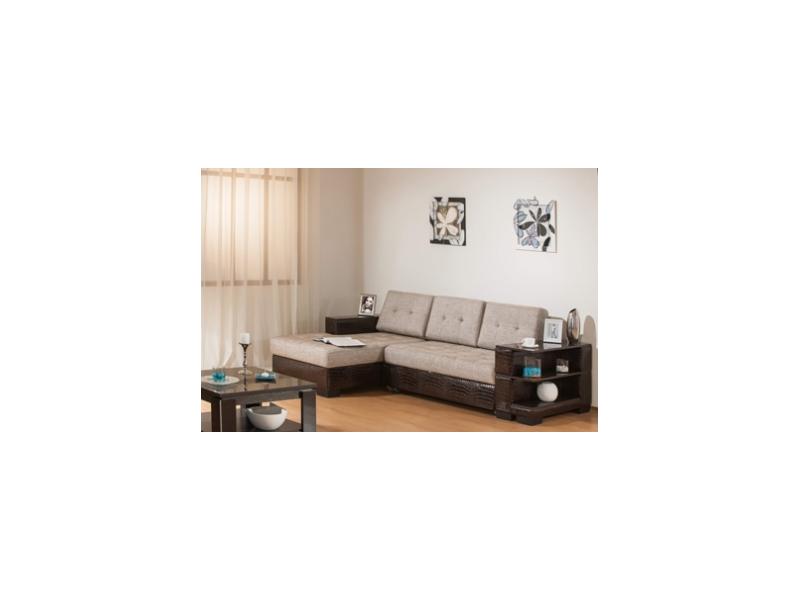 угловой диван моника с полками в Нижневартовске