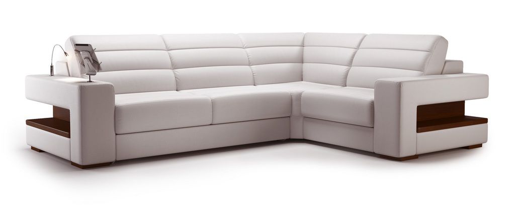 угловой кожаный диван-холл ego linea в Нижневартовске