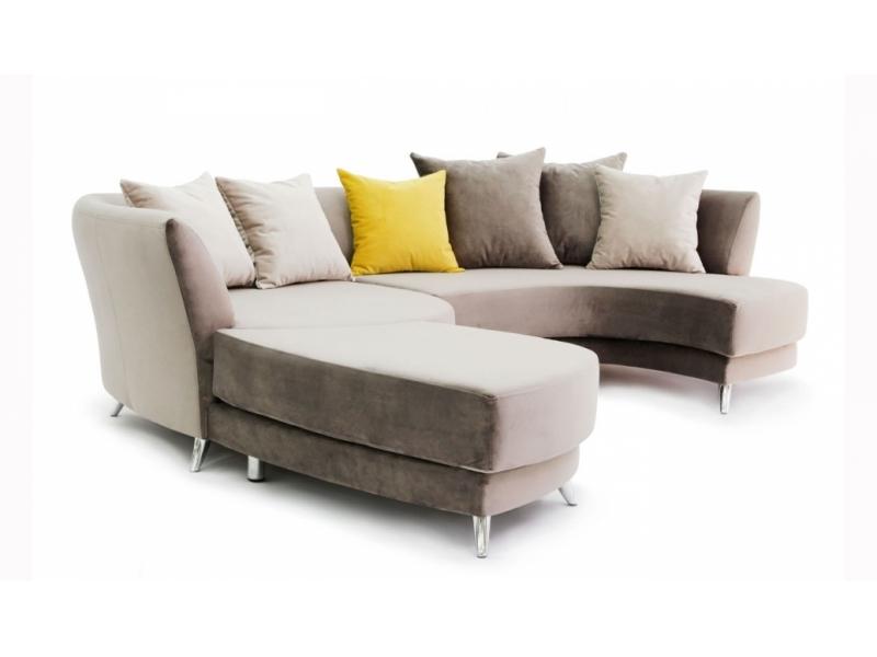 полукруглый диван с подушками одиссей в Нижневартовске