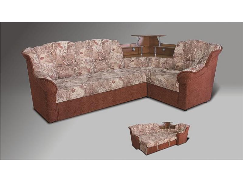 диван угловой барон с баром механизмом дельфин в Нижневартовске