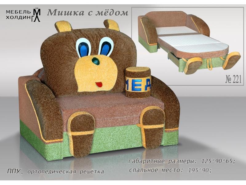 диван прямой «мишка с медом» в Нижневартовске