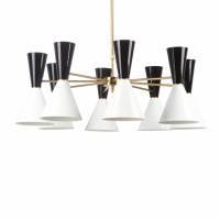 потолочный светильник stilnovo style черный с белый в Нижневартовске