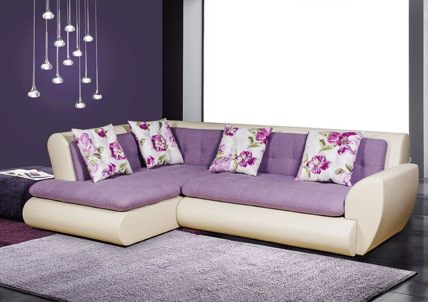 угловой диван меган со спинкой и подлокотником в Нижневартовске