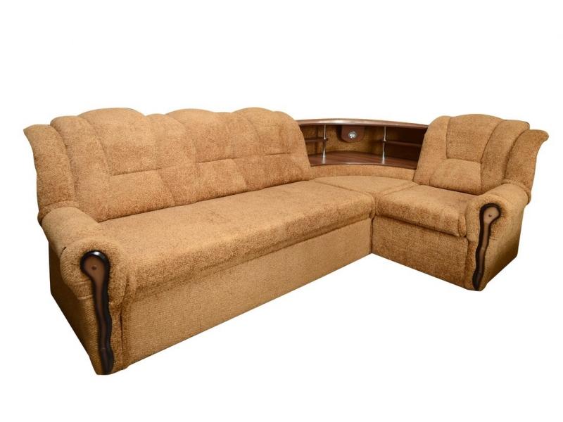 угловой диван веста с полкой в Нижневартовске