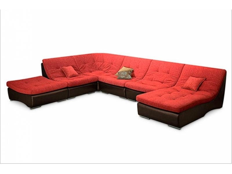 красный модульный диван барселона в Нижневартовске