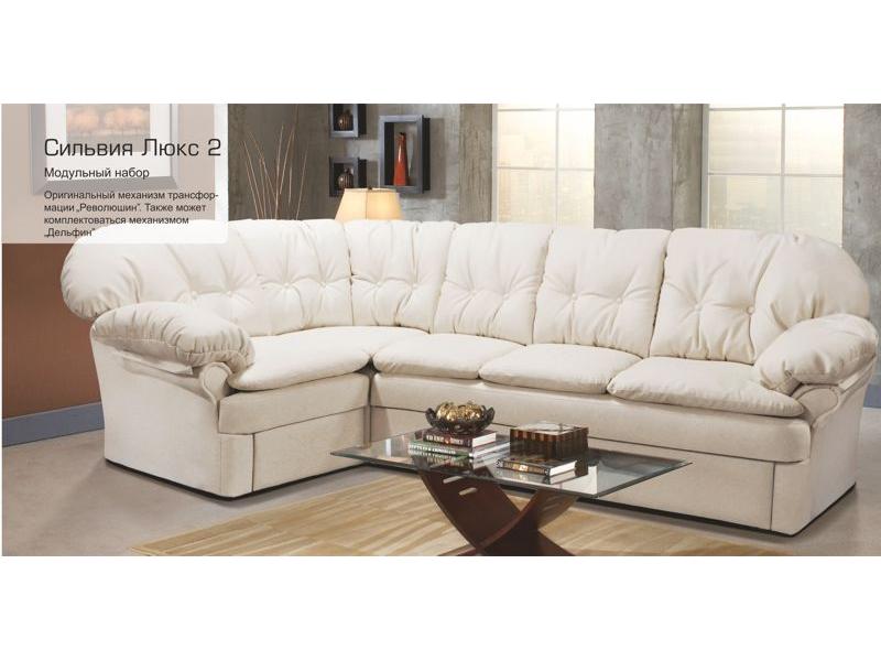 диван угловой сильвия люкс 2 дельфин в Нижневартовске
