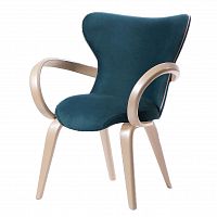 стул apriori s бирюзовый с бежевыми ножками в Нижневартовске