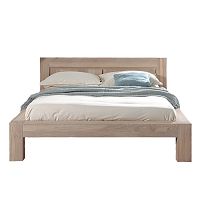 кровать деревянная двуспальная 160х200 бежевая bjorn в Нижневартовске