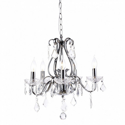 люстра chateaux хром, прозрачная в Нижневартовске