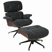 кресло jeans dark серое в Нижневартовске