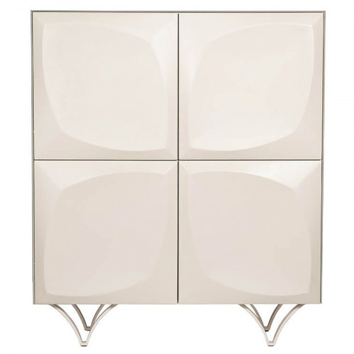 комод quadro высокий белый в Нижневартовске