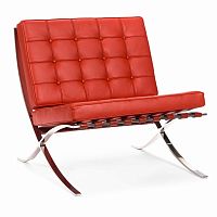 кресло barcelona 1 р красное в Нижневартовске