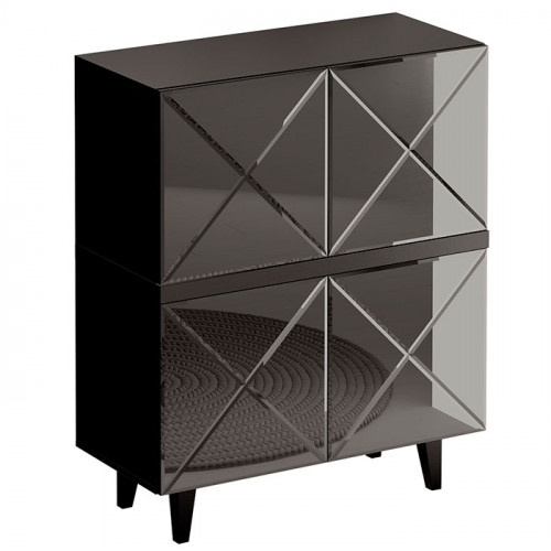 шкаф kristal черный в Нижневартовске