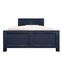 кровать деревянная двуспальная 160х200 синяя jules verne в Нижневартовске