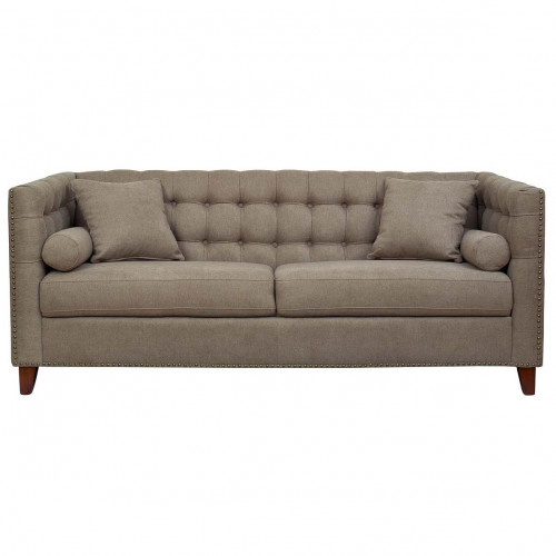 диван sereno трехместный прямой бежевый в Нижневартовске