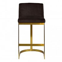 стул барный на мет.основе велюр коричн. 49*54*102см в Нижневартовске