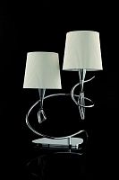 настольная лампа mantra mara chrome - white 1651 в Нижневартовске