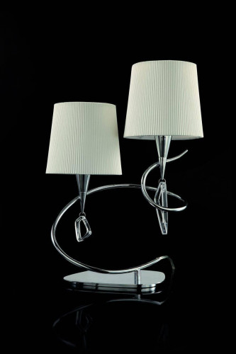 настольная лампа mantra mara chrome - white 1651 в Нижневартовске