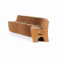 диван бумажный на 12 персон прямой коричневый в Нижневартовске