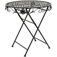 складной столик для завтрака «ницца» (черный антик) в Нижневартовске