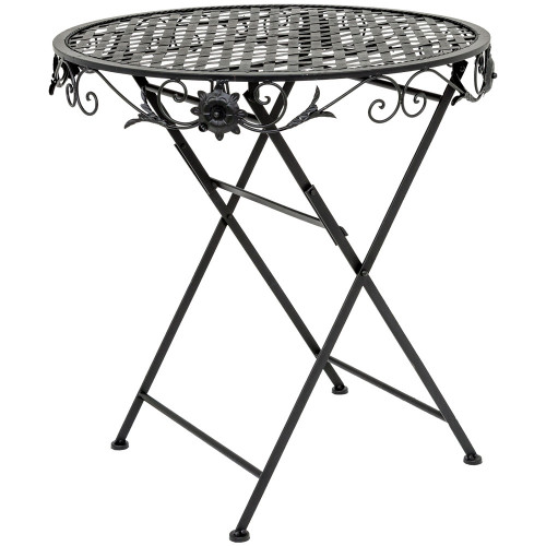 складной столик для завтрака «ницца» (черный антик) в Нижневартовске