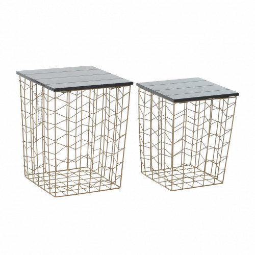 набор стол-корзина золотой, черный в Нижневартовске