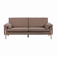 диван como sofa прямой коричневый в Нижневартовске