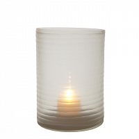 подсвечник стеклянный белый passion от eichholtz, 29 см в Нижневартовске