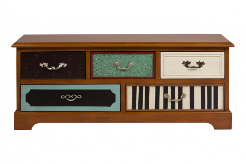 комод hurtado big разноцветный в Нижневартовске