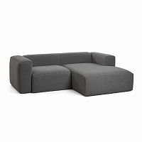 диван-шезлонг двухместый правый угол серый от la forma (ex julia grup) в Нижневартовске