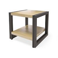 тумба neo loft с 1 полкой светло-коричневая в Нижневартовске