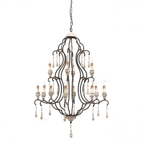 люстра agnessa коричневая в Нижневартовске