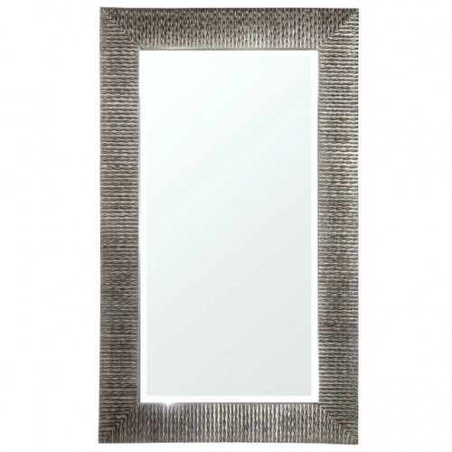 зеркало прямоугольное настенное серебро ares от rvastley в Нижневартовске