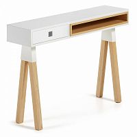 консоль прямоугольная stick матовая белая от la forma (ex julia grup) в Нижневартовске