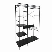 шкаф storn 120x164,5 черный от la forma (ex julia grup) в Нижневартовске